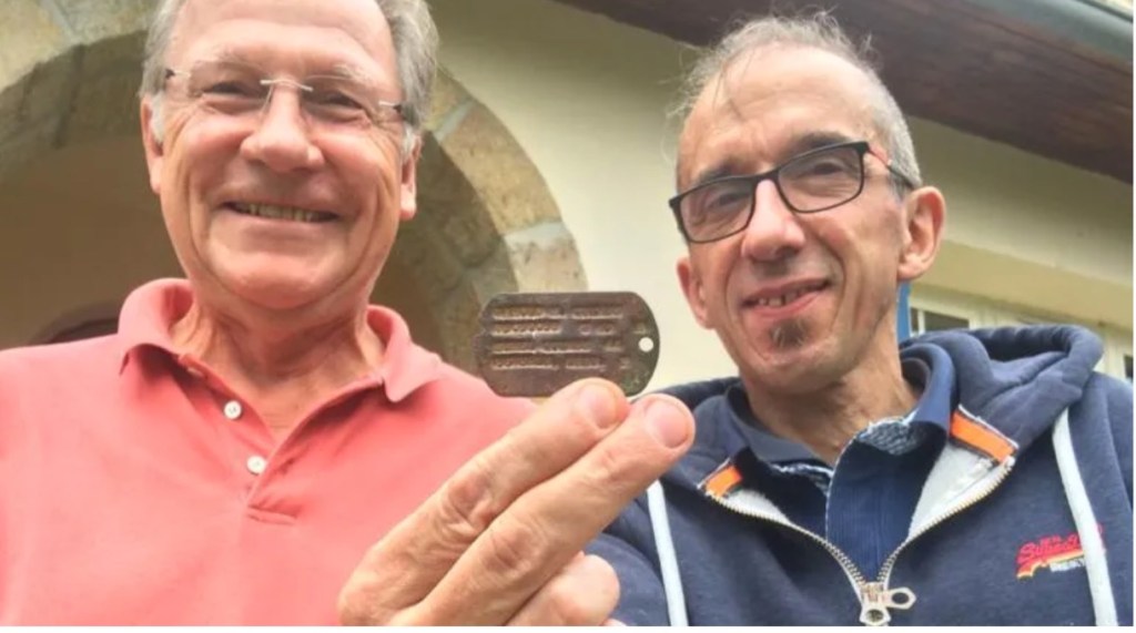 The Author with Michel Le Berre